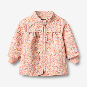 Wheat Outerwear Thermo Jacket Thilde Jacket 9598 fruits and flowers