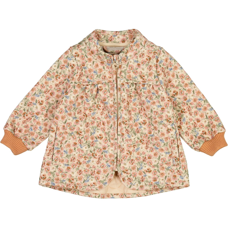Wheat Outerwear Thermo Jacket Thilde Thermo 9048 alabaster flowers