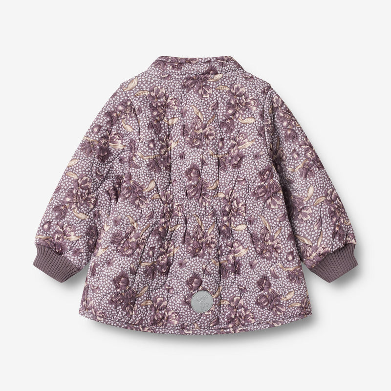 Wheat Outerwear Thermo Jacket Thilde | Baby Thermo 1156 lilac tulips