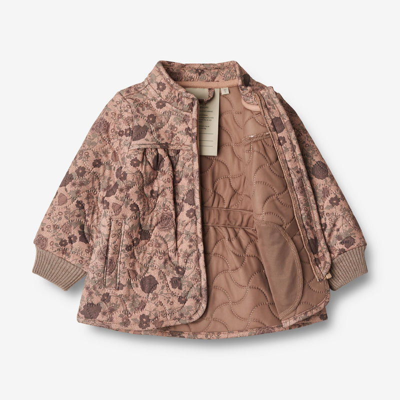 Wheat Outerwear Thermo Jacket Thilde | Baby Thermo 2474 rose dawn flowers