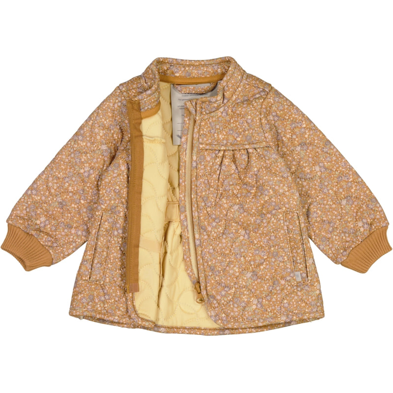 Wheat Outerwear Thermo Jacket Thilde LTD Thermo 5090 golden flowers