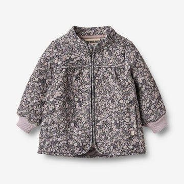 Wheat Outerwear Thermo Jacket Thilde Jacket 9527 black sea flowers