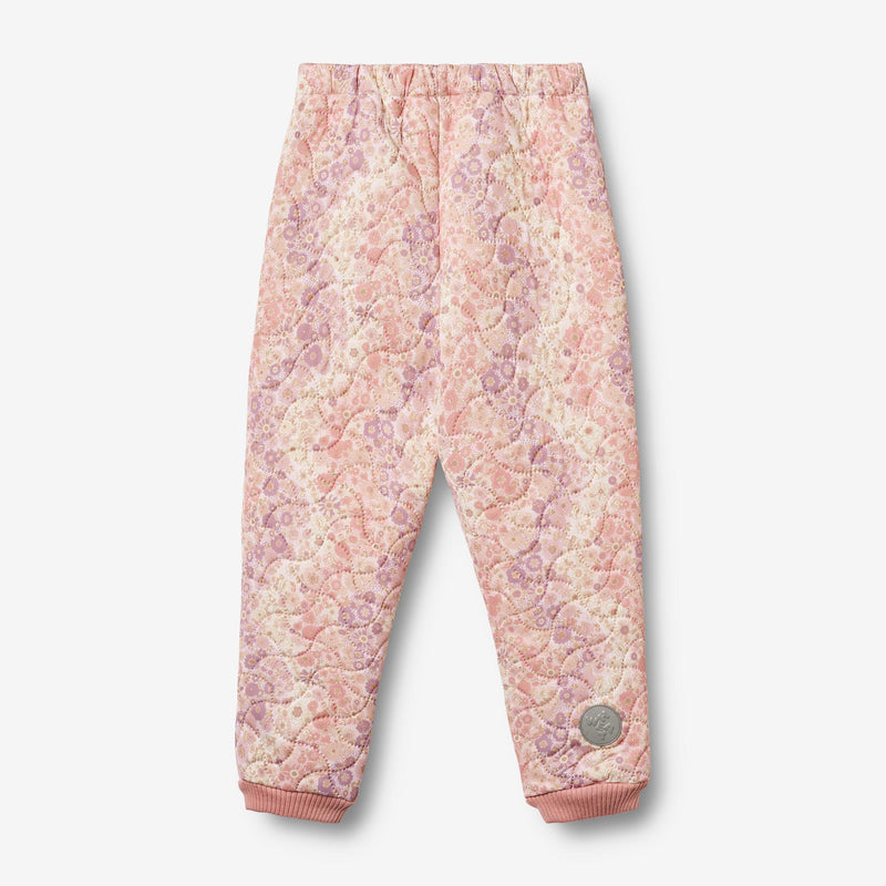 Wheat Outerwear Thermo Pants Alex Thermo 9518 lilac flower rainbow