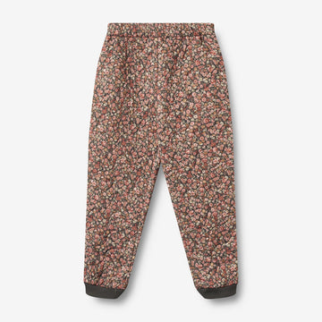 Wheat Outerwear Thermo Pants Alex Thermo 1186 raven wild flowers