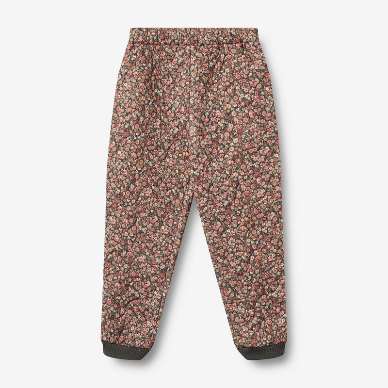 Wheat Outerwear Thermo Pants Alex Thermo 1186 raven wild flowers