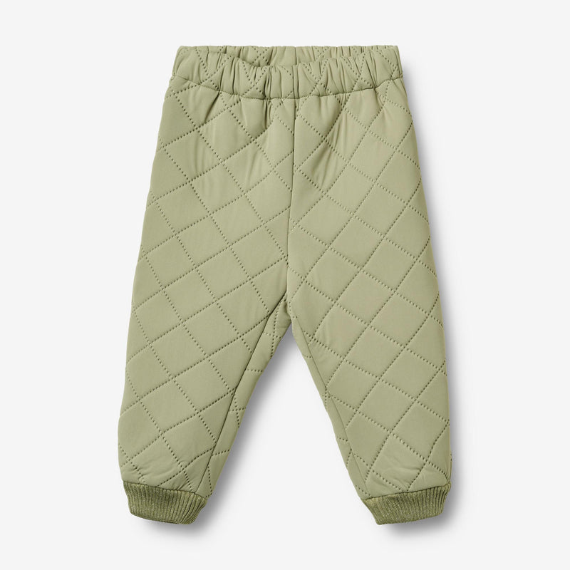 Wheat Outerwear Thermo Pants Alex Trousers 1145 green tea
