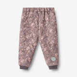Wheat Outerwear Thermo Pants Alex Trousers 9565 purple stone flowers