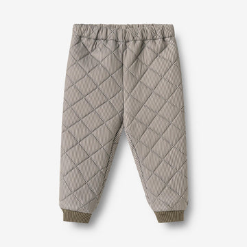 Wheat SMU Thermo Pants Alex Trousers 9622 brown stripe