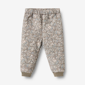 Wheat Outerwear Thermo Pants Alex Trousers 9673 grey stone flowers