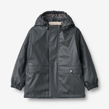 Wheat Outerwear Thermo Rain Coat Aju Rainwear 1131 dark ink