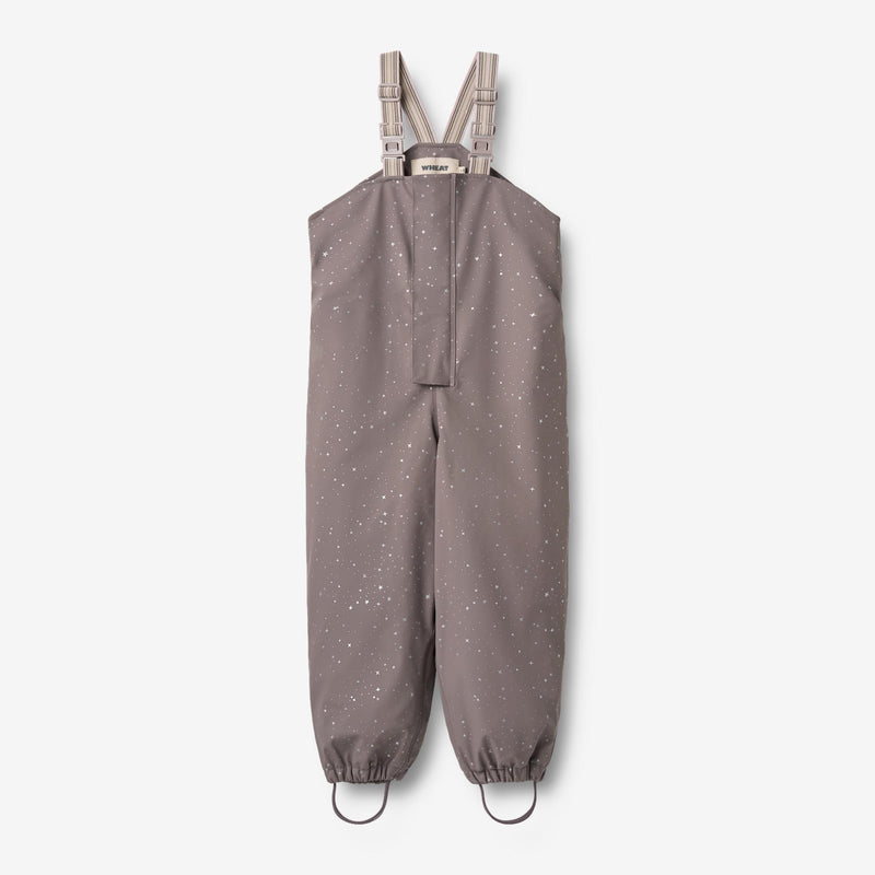 Wheat Outerwear Thermo Rain Overalls Lian Overall 1036 purple stone stars