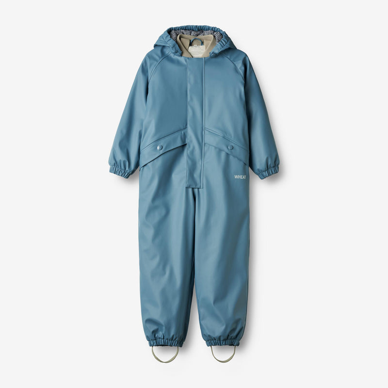 Wheat Outerwear Thermo Rainsuit Aiko Rainwear 1300 blue fusion