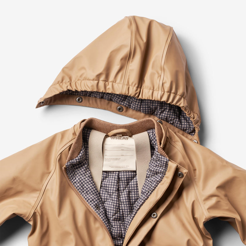 Wheat Outerwear Thermo Rainsuit Aiko Rainwear 3305 cappuccino