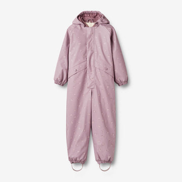 Wheat Outerwear Thermo Rainsuit Aiko Rainwear 1353 soft lilac flowers