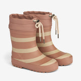 Wheat Footwear Thermo Rubber Boot Print Rubber Boots 2029 old rose stripe