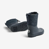 Wheat Footwear Thermo Snowboot Drizzle Rubber Boot 1432 navy