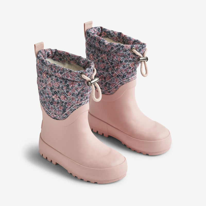 Wheat Footwear Thermo Snowboot Drizzle Rubber Boot 0036 winter flowers