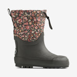 Wheat Footwear Thermo Snowboot Drizzle Rubber Boots 1186 raven wild flowers