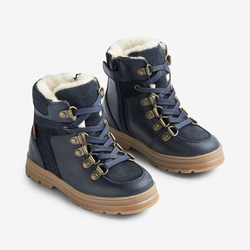 Wheat Footwear Winterboot Toni Hiker Tex Winter Footwear 1432 navy
