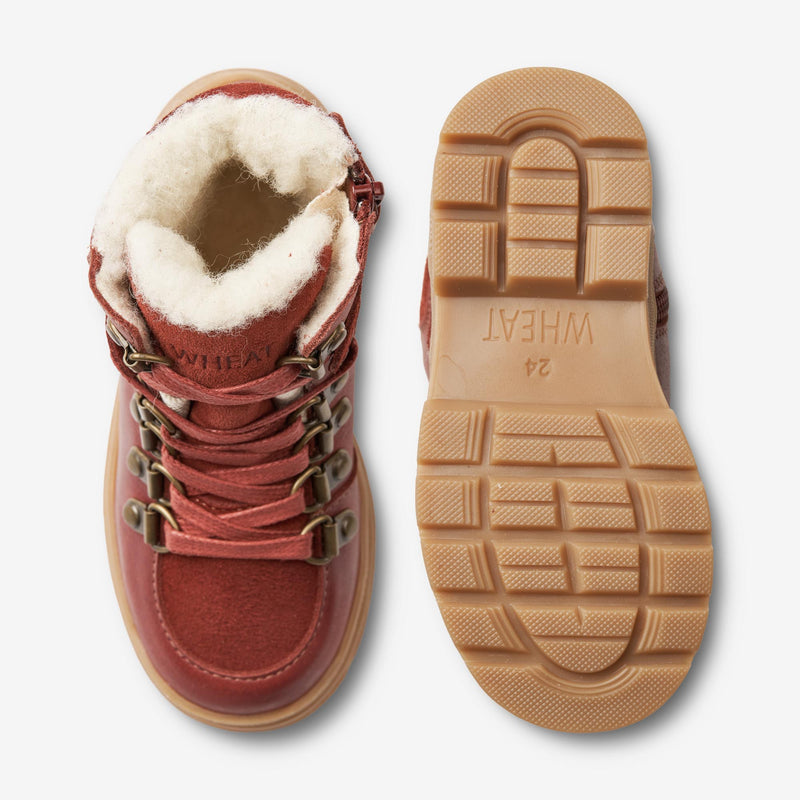 Wheat Footwear Winterboot Toni Hiker Tex Winter Footwear 2072 red