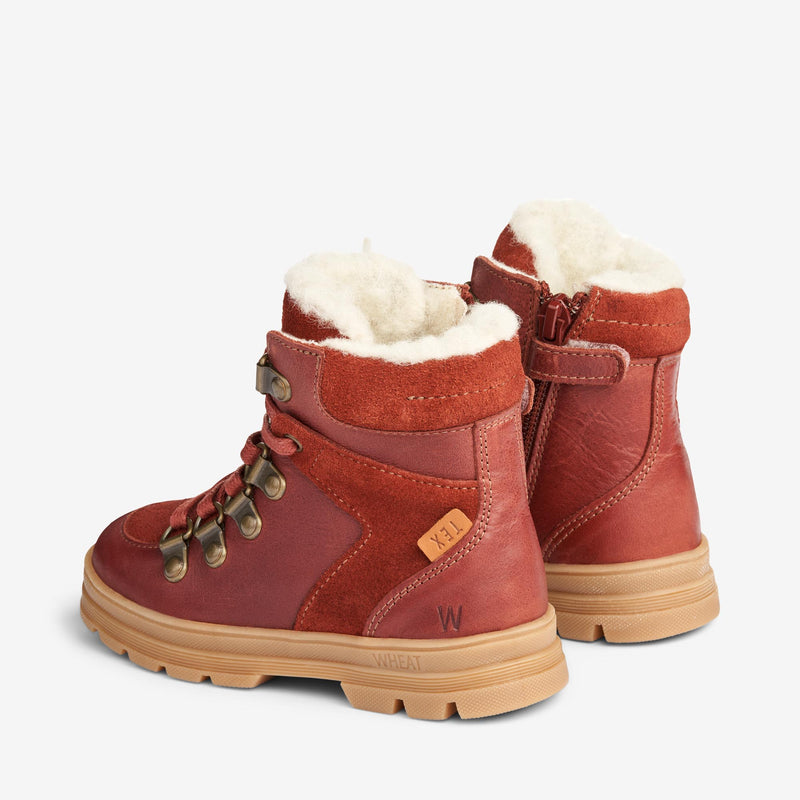 Wheat Footwear Winterboot Toni Hiker Tex Winter Footwear 2072 red