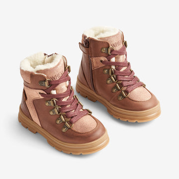 Wheat Footwear Toni Tex Hiker Glitter Winter Footwear 2026 rose