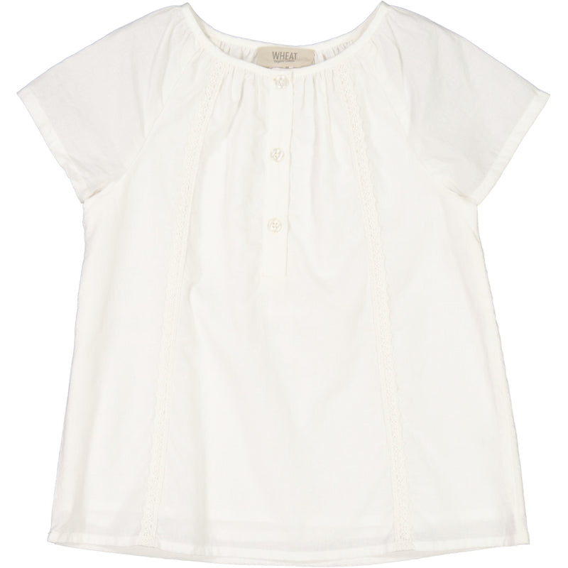 Wheat Main Top Hannah Shirts and Blouses 3180 off white