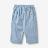 Wheat Main Trousers Ashley Trousers 9633 blue chambrey