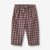 Wheat Main Trousers Lined Arne Trousers 1314 blue holiday check