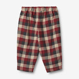 Wheat Main Trousers Lined Arne Trousers 9588 red blue check