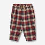 Wheat Main Trousers Lined Arne Trousers 9588 red blue check