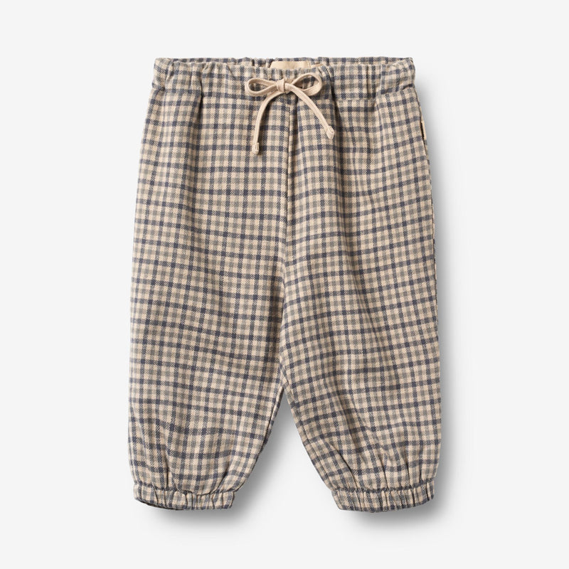Wheat Main Trousers Lined Blake Trousers 1306 blue check