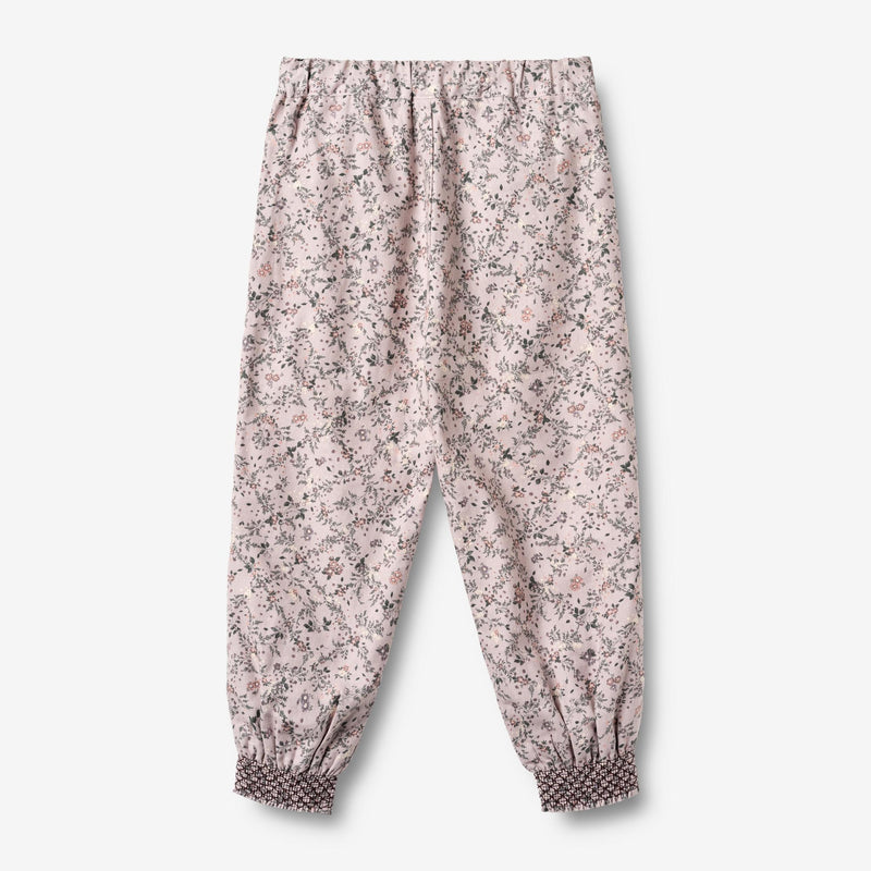 Wheat Main Trousers Lined Sara Trousers 9559 lilac checked flowers