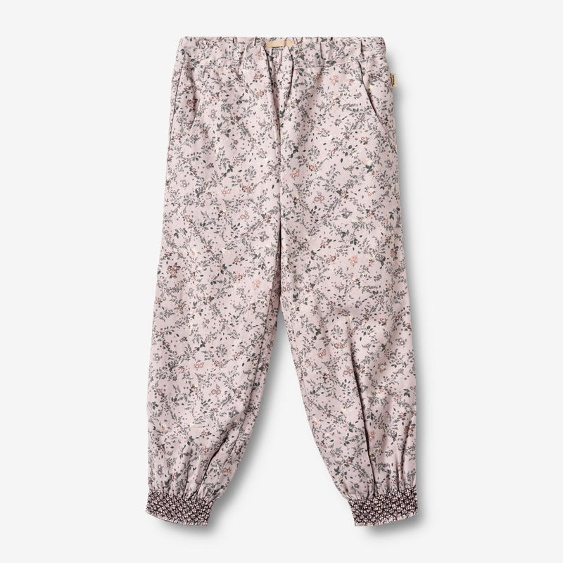 Wheat Main Trousers Lined Sara Trousers 9559 lilac checked flowers