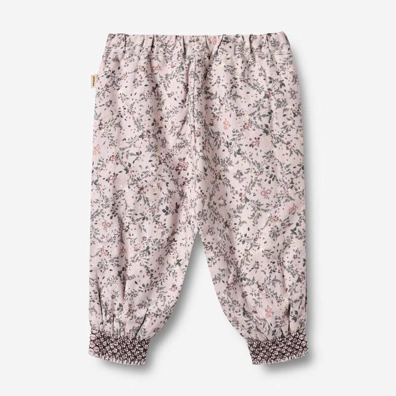 Wheat Main Trousers Lined Sara Trousers 9559 lilac checked flowers