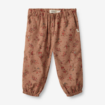Wheat Main Trousers Malou Lined | Baby Trousers 2122 berry dust flowers