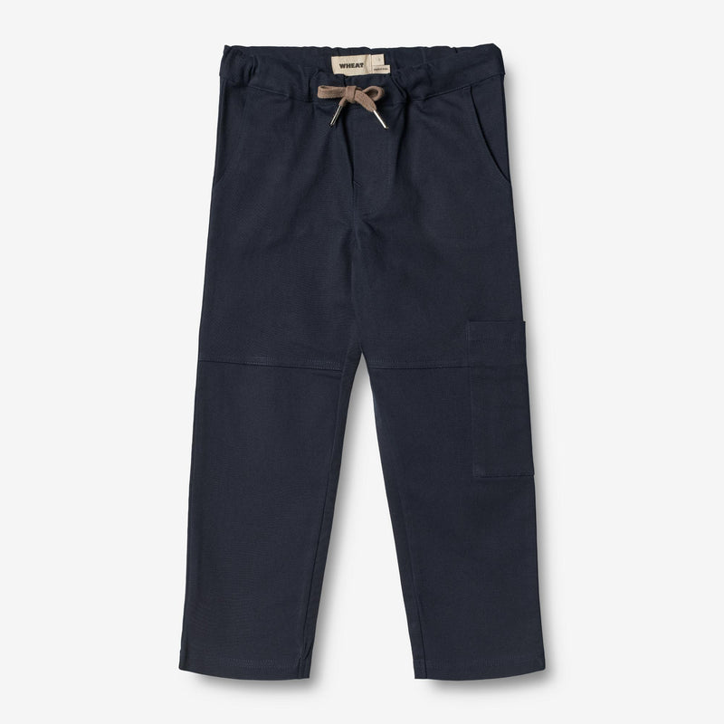 Wheat Main Trousers Nicolai Trousers 1432 navy