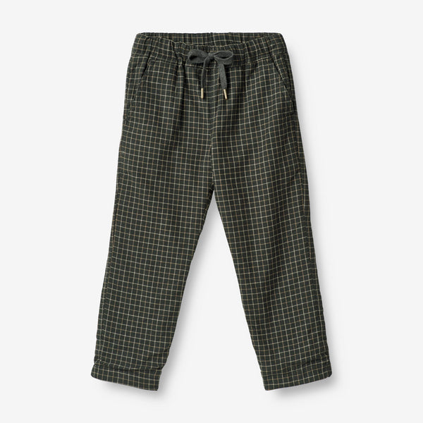 Wheat Main Trousers Rufus Lined Trousers 0026 black coal check