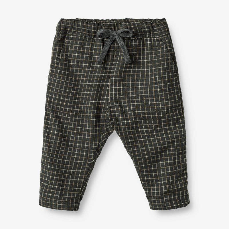 Wheat Main Trousers Rufus Lined | Baby Trousers 0026 black coal check