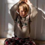 Wheat Main Trousers Sasha Trousers 9588 red blue check