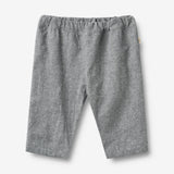 Wheat Main Trousers lined Aiden Trousers 9766 dark blue chambray