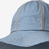 Wheat Main UV Sun Hat Bora Accessory 9580 blue swim stripe