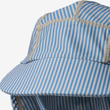 Wheat Main UV Sun Hat Tonga Accessory 9580 blue swim stripe