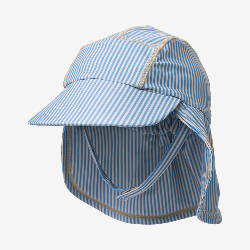 Wheat Main UV Sun Hat Tonga Accessory 9580 blue swim stripe