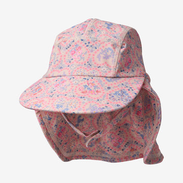 Wheat Main UV Sun Hat Tonga Accessory 9650 pink heart flowers