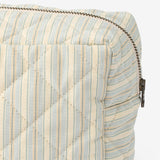 Wheat Main Wash Bag Large Ziggi Home 9634 blue ocean stripe