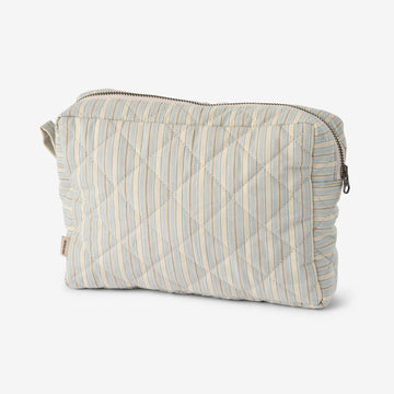 Wheat Main Wash Bag Small Ziggy Home 9634 blue ocean stripe