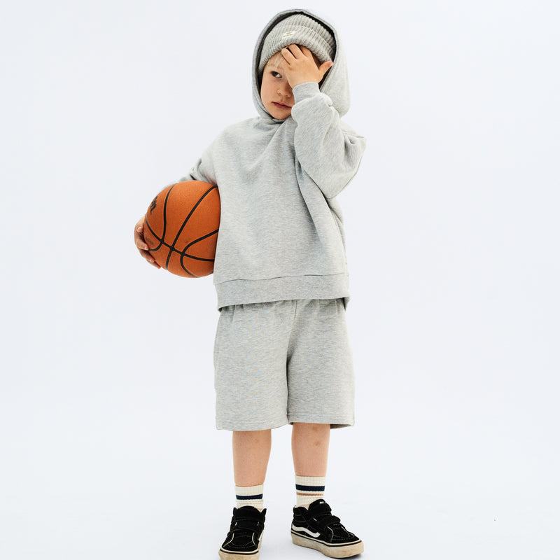 Wheat Collab Wheat x Pernille Teisbæk | Shorts Haxo Shorts 0105 grey melange