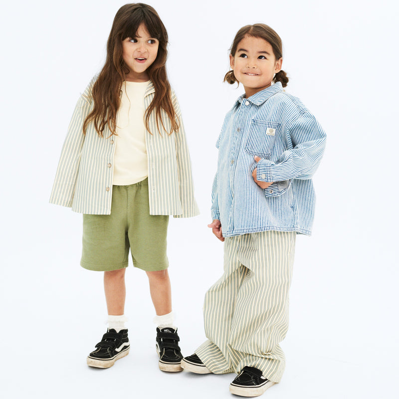 Wheat Collab Wheat x Pernille Teisbæk | Shorts Haxo Shorts 0105 grey melange