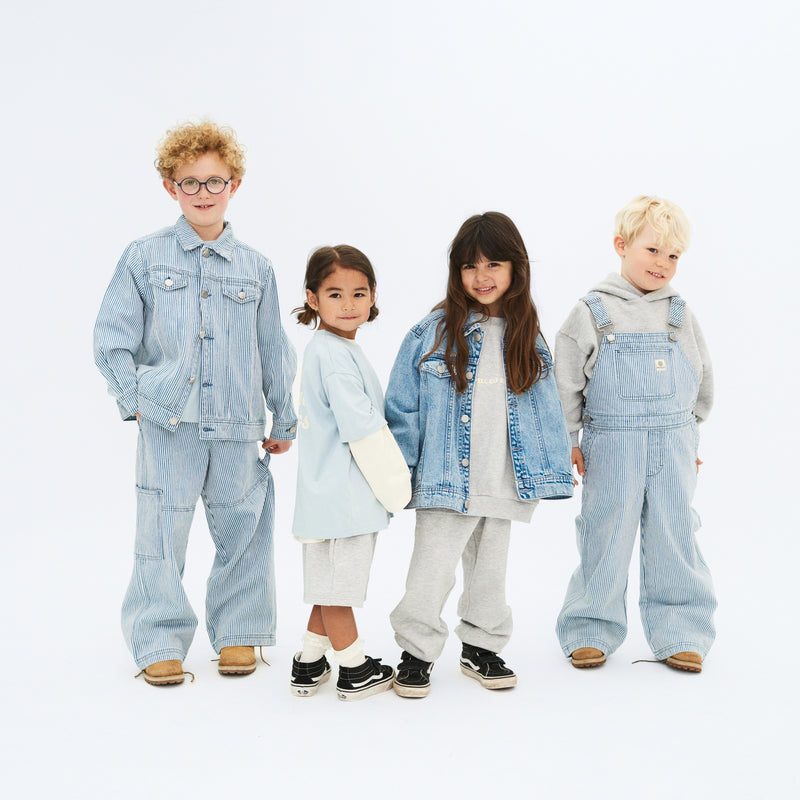 Wheat Collab Wheat x Pernille Teisbæk | Shorts Haxo Shorts 0105 grey melange